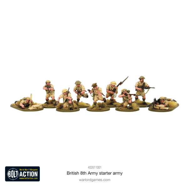 Bolt Action: 8th Army Starter Army